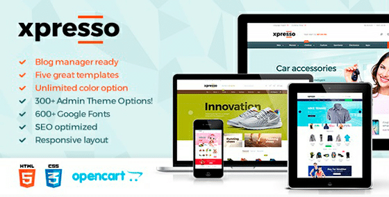 Xpresso - Responsive Multipurpose Opencart Theme