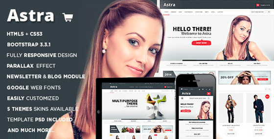 Astra - Responsive Multipurpose OpenCart Theme