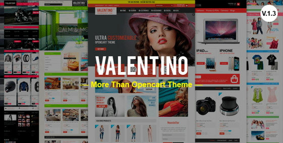 Valentino Premium Opencart Theme