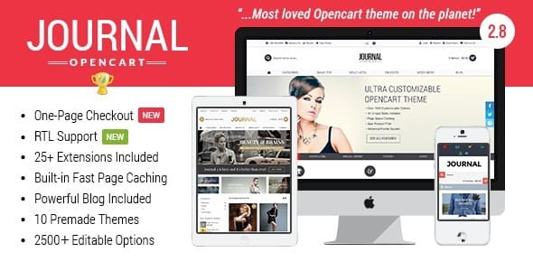 Journal - Advanced Opencart Theme v2.7.3