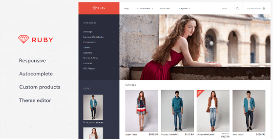 Ruby - Responsive OpenCart Theme