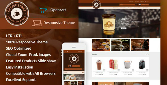 Coffee - Opencart Responsive Theme