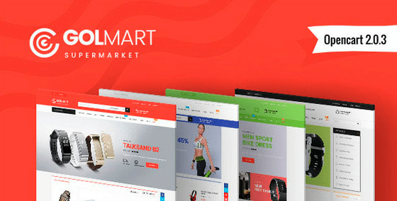 Lexus Golmart – Creative Multi-Purposes Opencart Theme