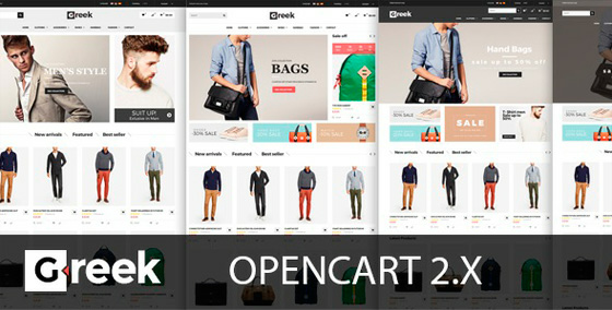 Greek - Responsive OpenCart Theme