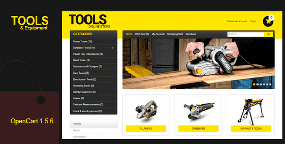 Tools & Equipment - Responsive Store