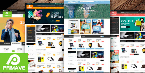 Primave - Responsive OpenCart Theme