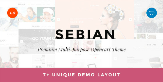 Sebian - The Opencart Theme