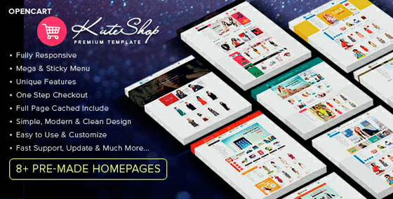 KuteShop - Multi-Purpose Opencart Theme