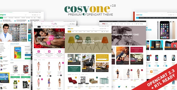 CosyOne - Multipurpose Opencart Theme  v.2.8