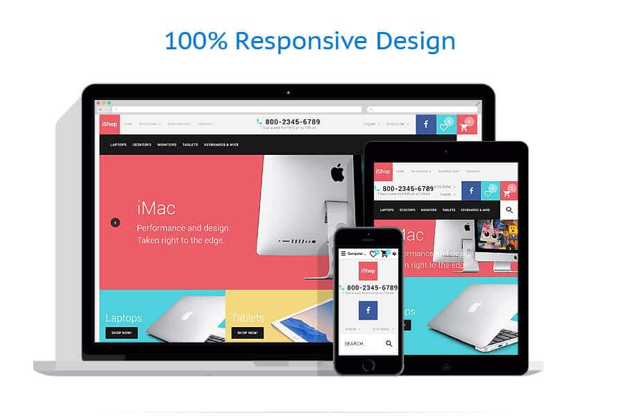 iShop OpenCart Template