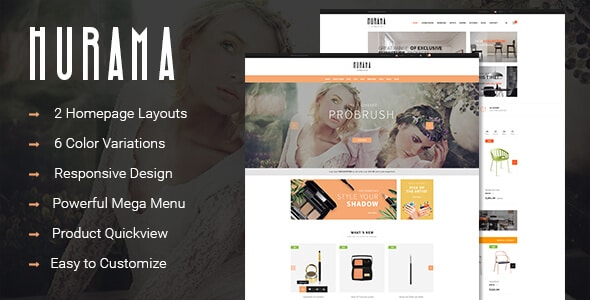 Hurama - Responsive Multipurpose OpenCart Theme
