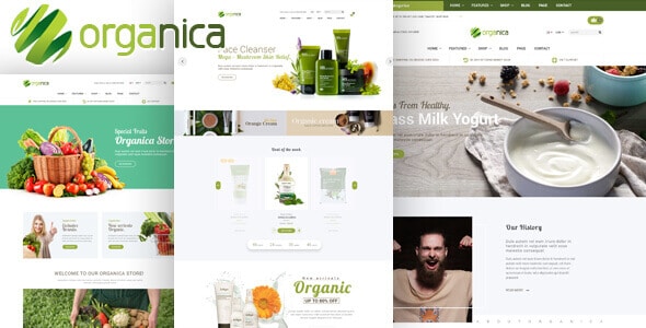 Organica - Organic, Beauty, Natural Cosmetics, Food, Farn and Eco Opencart 2.3 & 3.x v.1.1