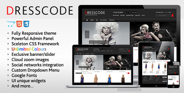 Dresscode - Responsive OpenCart Theme V2.3.0