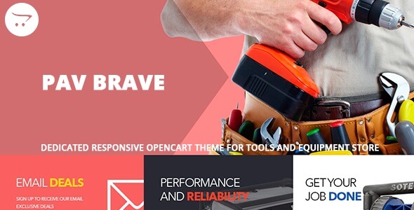 Pav Brave theme Opencart