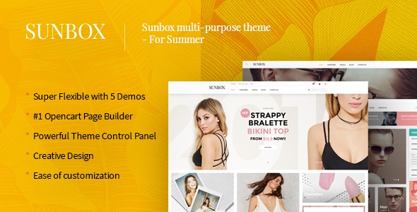Pav Sunbox - Multipurpose Opencart theme
