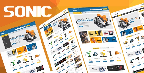 Sonic - Responsive Opencart Theme
