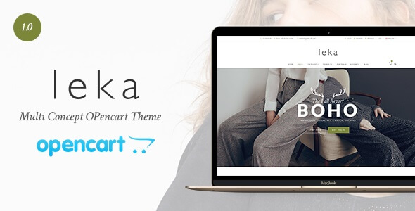 Leka - Multi Concept Opencart Theme