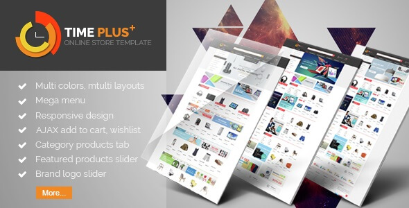 TimePlus - Mega Store Responsive Opencart Theme