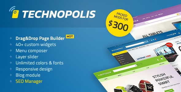Technopolis - Electronics Store OpenCart Theme