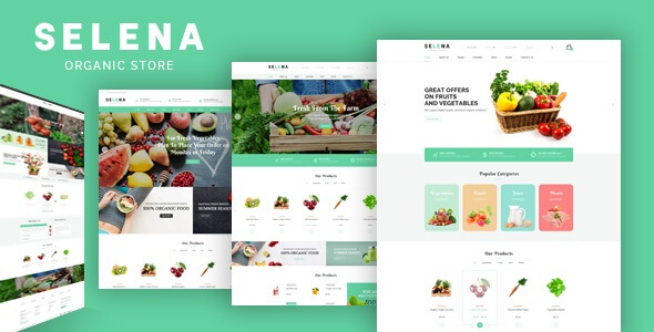 Selena - Organic Responsive Opencart Theme