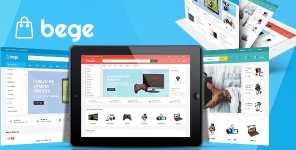 Bege - Responsive Opencart 2.3 & 3.x Theme v1.1