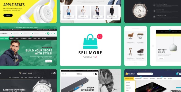 SELLMORE - Highly Customizable Multi-Purpose Opencart 3 Theme