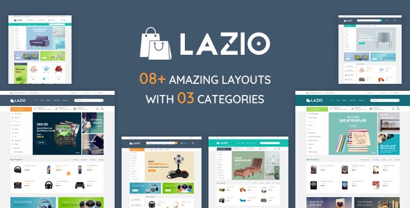 Lazio - Multipurpose Responsive Opencart 2.3 & 3.x Theme v.1.2