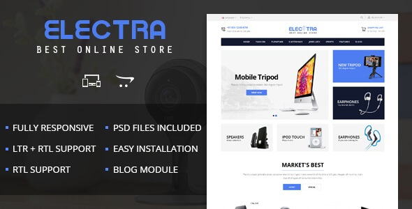 Electra - OpenCart Responsive Theme