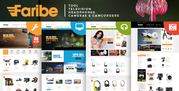 Faribe - Multi Purpose Opencart 3 Theme