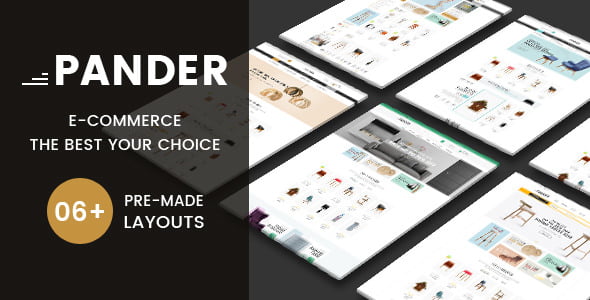 Pander - Furniture Responsive OpenCart Theme