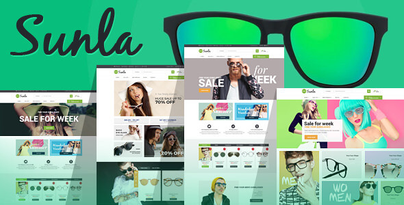 Sunla - Sunglasses Responsive Opencart Theme