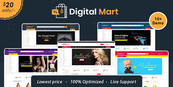 Digital Mart - Opencart Multi-Purpose Responsive Theme
