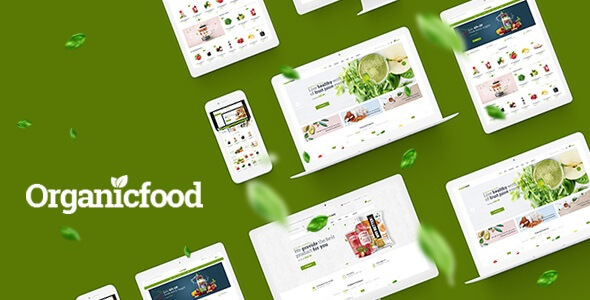 OrganicFood - Food, Alcohol, Cosmetics OpenCart Theme (Included Color Swatches)