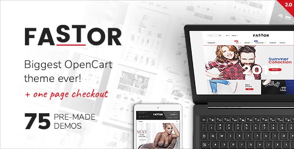 Fastor - Multipurpose Responsive Opencart Theme