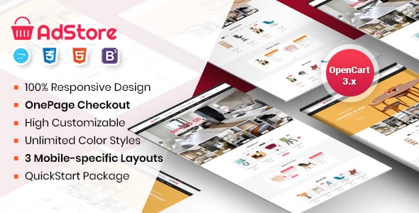 AdStore - Multipurpose Responsive OpenCart Theme