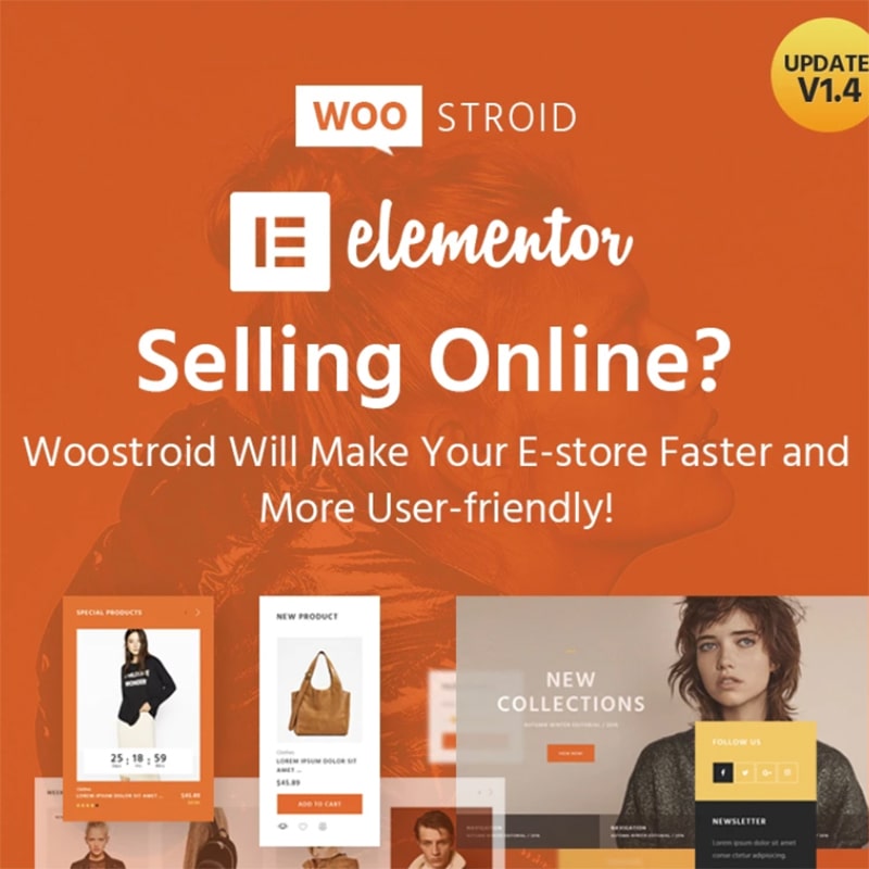 Woostroid - многоцелевой WooCommerce шаблон