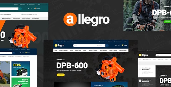 Pav Allegro - Advanced Opencart Theme