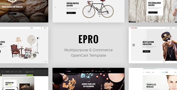 ePro - Premium OpenCart Template
