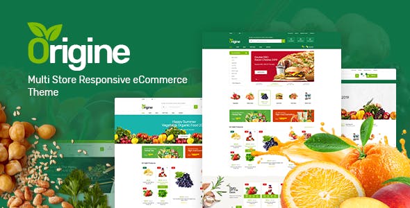 Origine - Organic Opencart Theme