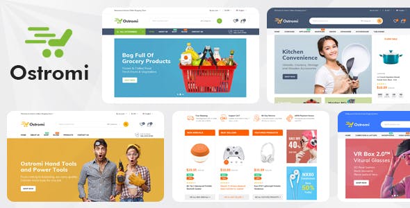 Ostromi - OpenCart Theme