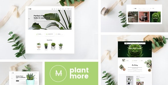 Plantmore - OpenCart Theme (Included Color Swatches)