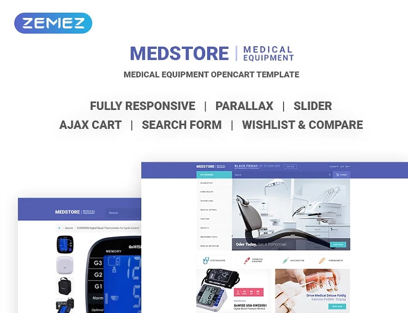 Medstore - Responsive Medical Equipment Online Store