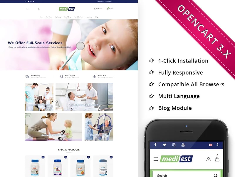Medifest - Medical Shop Responsive