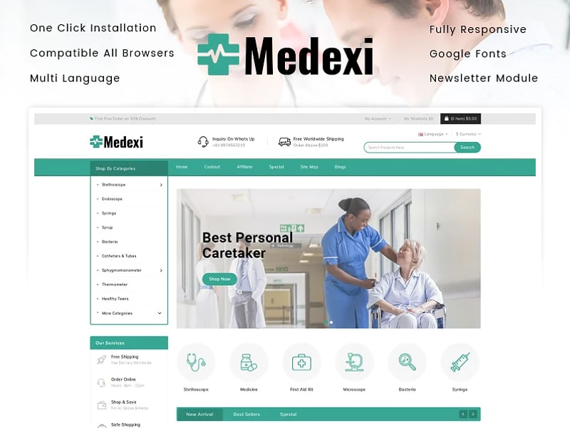 Medexi - Medical Store