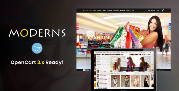 Moderns - OpenCart Theme v.3.3