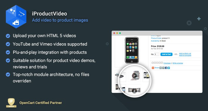 iProductVideo - Add Videos to your Products