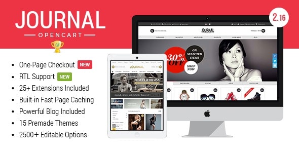 Journal – Advanced Opencart Theme